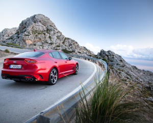 Kia Stinger Red Dynamic  (13)